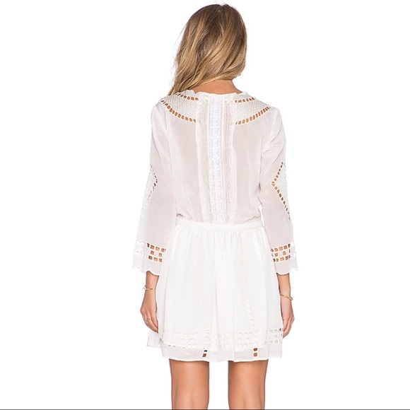 🌹TULAROSA🌹 NWT 🌹Orsen Dress in Ivory - Picture 4 of 5